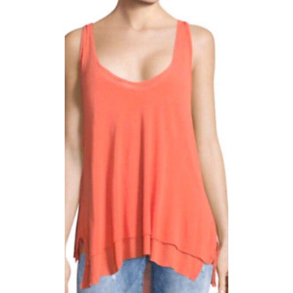 Free People Karman Coral Tank
